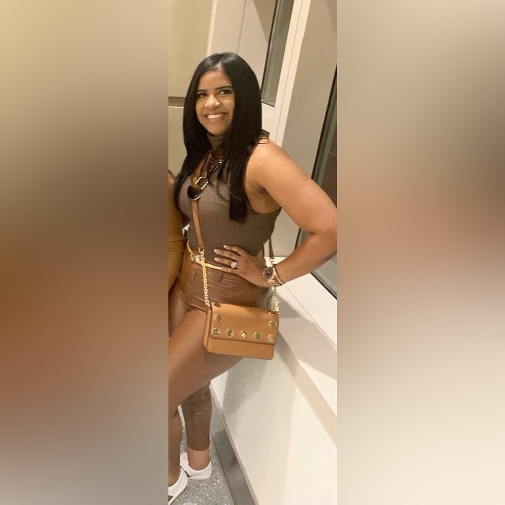 Michael kors brown crossbody